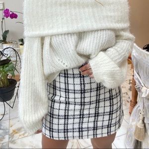 Storia Plaid Skirt